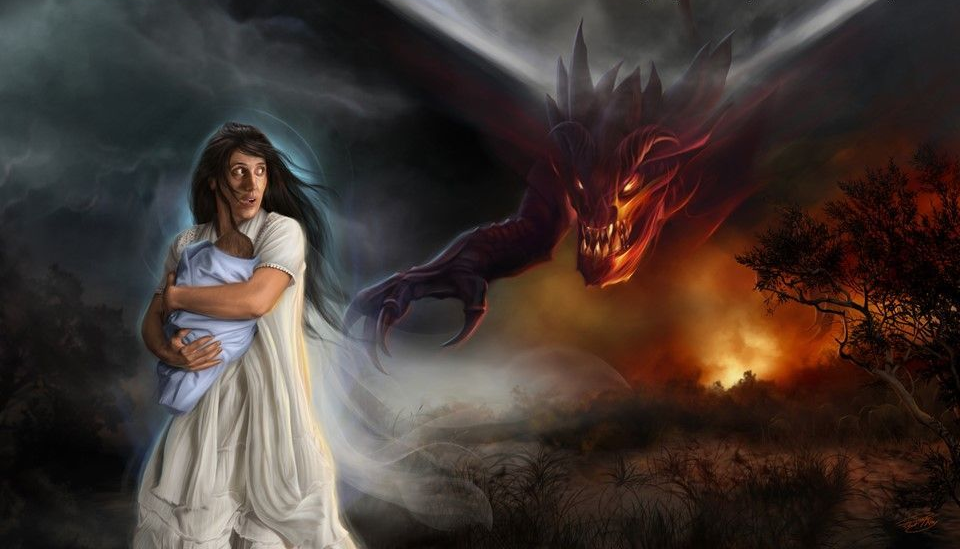 La mujer, el niño y el dragón